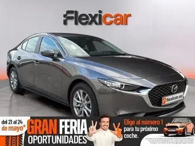 Usado Mazda 3 Prime-Line 140 CV (102 kW) 2025 Gris Berlina