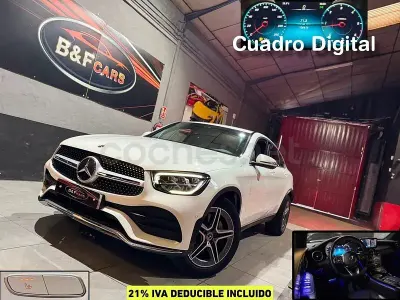 Usado Mercedes GLC220 194 CV (142 kW) 2022 Blanco SUV