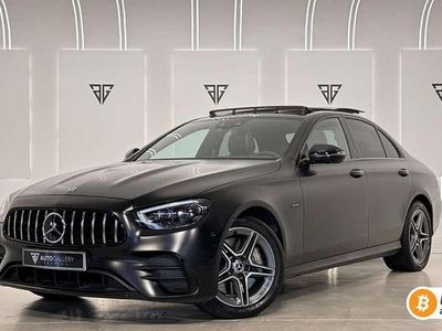 Usado Mercedes E300 306 CV (225 kW) 2021 Plateado Berlina