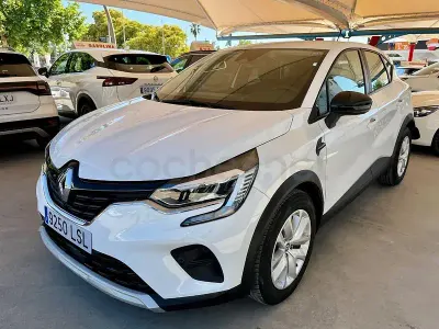 Usado Renault Captur Intens 100 CV (73 kW) 2021 Blanco SUV