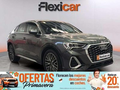 Usado Audi Q3 150 CV (110 kW) 2021 Gris SUV