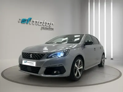 Usado Peugeot 308 Active 131 CV (96 kW) 2020 Gris Utilitario