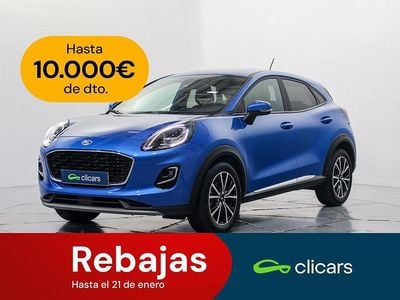 Azul Usado 2021 Ford Puma Titanium SUV | 18.490 € (Buen precio)