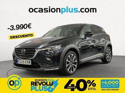 Usado Mazda CX-3 115 CV (84 kW) 2018 Negro SUV