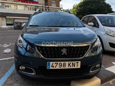 Usado Peugeot 2008 Style 82 CV (60 kW) 2018 Verde SUV