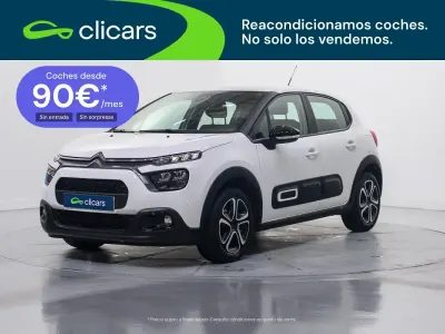 Begagnad Citroën C3 Feel 102 HK (75 kW) 2021 Vit Halvkombi
