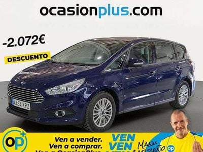 Begagnad Ford S-MAX Trend 150 HK (110 kW) 2018 Blå Minibuss