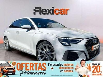 Usado Audi A3 Sportback 116 CV (85 kW) 2021 Blanco Utilitario