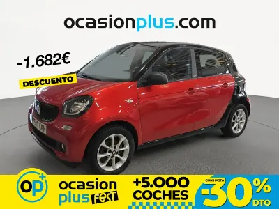 Usado Smart ForFour Passion 90 CV (66 kW) 2018 Rojo Utilitario