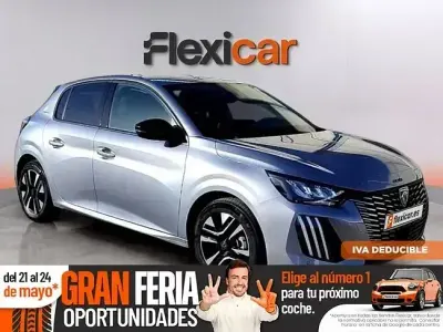 Usado Peugeot 208 Allure 100 CV (73 kW) 2024 Gris Utilitario
