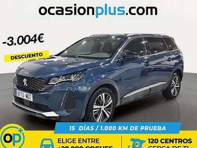 Używany Peugeot 5008 Allure 131 KM (96 kW) 2023 Niebieski Minivan