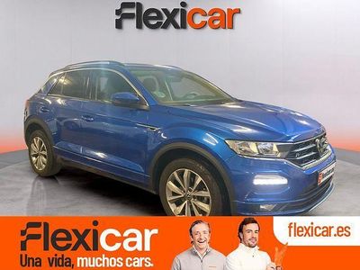 Usado VW T-Roc R-line 150 CV (110 kW) 2022 Azul SUV