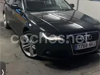 Usado Audi A4 160 CV (117 kW) 2010 Negro Berlina