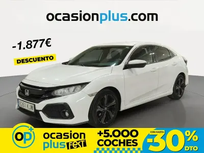 Usado Honda Civic Elegance 129 CV (94 kW) 2018 Blanco