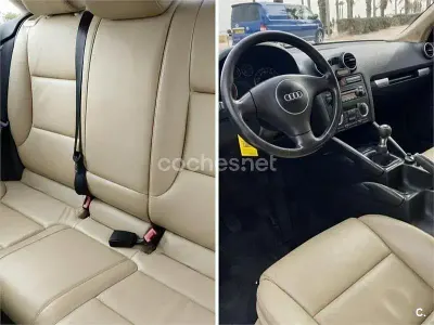 Usado Audi A3 Attraction 140 CV (102 kW) 2003 Azul Utilitario
