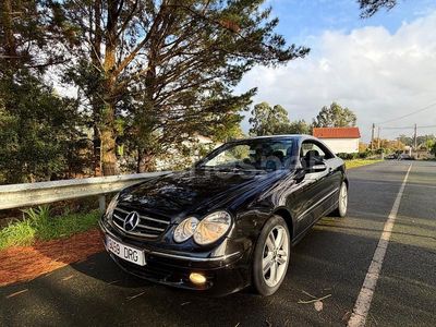 Negro Usado 2005 Mercedes CLK220 Elegance Coupe | 6800 € (Precio justo)