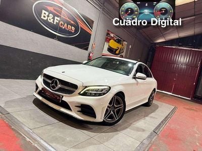 Usado Mercedes C220 194 CV (142 kW) 2019 Blanco Berlina