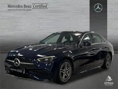 Käytetty Mercedes C220 200 HP (147 kW) 2023 Sininen Sedan