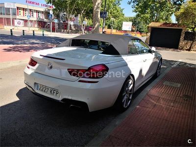Blanco Usado 2014 BMW 640 Cabriolet Descapotable | 13.000 € (Super precio)
