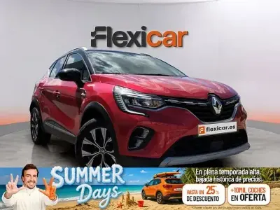Usado Renault Captur Techno 90 CV (66 kW) 2024 Rojo SUV