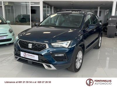 Usado Seat Ateca Style 110 CV (80 kW) 2023 Azul SUV