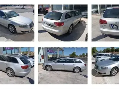Usado Audi A6 180 CV (132 kW) 2008 Gris / plata Familiar