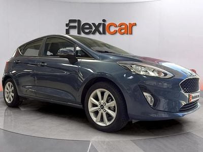 Usado Ford Fiesta Limited 75 CV (55 kW) 2021 Azul Utilitario