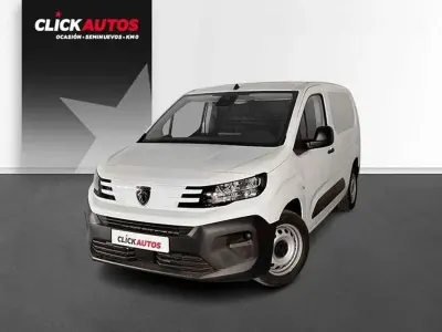 Usado Peugeot Partner 101 CV (74 kW) 2024 Blanco Monovolumen