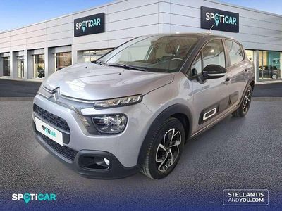 Usado Citroën C3 Feel 82 CV (60 kW) 2022 Gris Utilitario