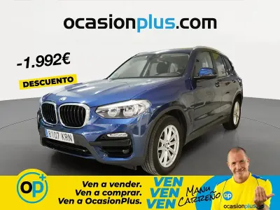 Usado BMW X3 184 CV (135 kW) 2018 Azul SUV