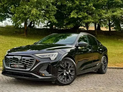 Usado Audi Q8 e-tron S-Line 300 kW (408 CV) 2024 Negro SUV