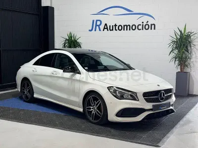 Usado Mercedes CLA200 136 CV (100 kW) 2018 Blanco Berlina