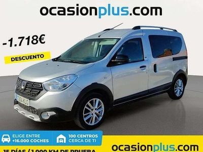 Plateado Usado 2018 Dacia Dokker Ambiance Monovolumen | 16.500 € (Caro)
