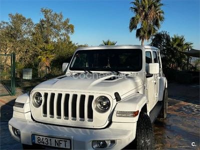Gris / plata Usado 2019 Jeep Wrangler Unlimited Sahara SUV | 45.950 € (Precio justo)