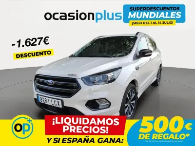 Usado Ford Kuga ST-Line 150 CV (110 kW) 2019 Blanco SUV