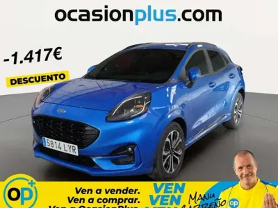 Usado Ford Puma ST-Line 125 CV (91 kW) 2022 Azul SUV