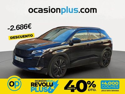 Usado Peugeot 3008 GT 130 CV (95 kW) 2023 Negro SUV