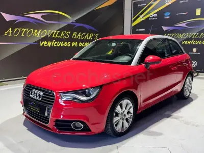 Usado Audi A1 Ambition 105 CV (77 kW) 2011 Rojo Utilitario