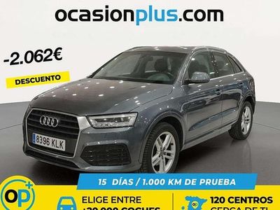 Usado Audi Q3 Sport 120 CV (88 kW) 2018 Gris SUV