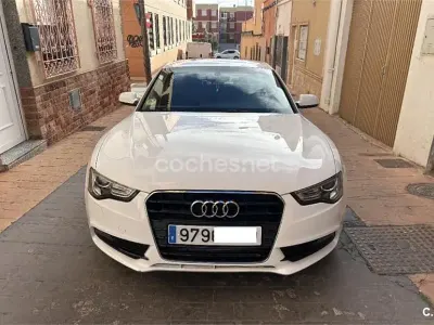 Usado Audi A5 Sportback S-Line 177 CV (130 kW) 2013 Blanco Utilitario