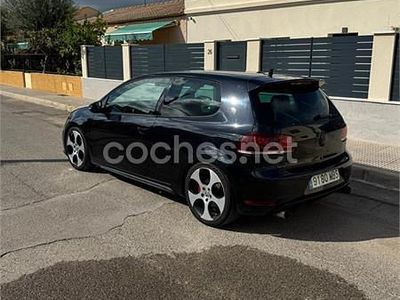 Usado VW Golf VI GTI 210 CV (154 kW) 2009 Negro Utilitario