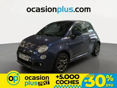Używany Fiat 500 S 69 KM (50 kW) 2013 Niebieski Hatchback