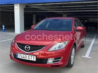 Usado Mazda 6 Active 120 CV (88 kW) 2010 Rojo Berlina