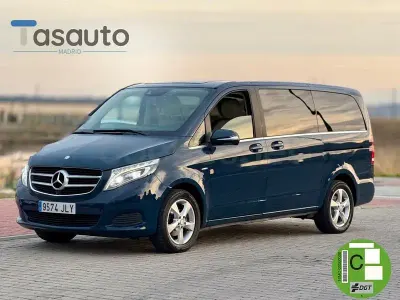 Usado Mercedes V220 Avantgarde 163 CV (119 kW) 2016 Azul Monovolumen