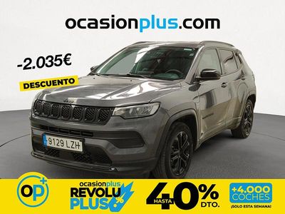 Usado Jeep Compass Night Eagle 130 CV (95 kW) 2022 Gris / plata SUV