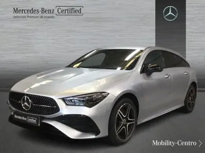 Usado Mercedes CLA250e AMG line 163 CV (119 kW) 2024 Plata iridio Coupe