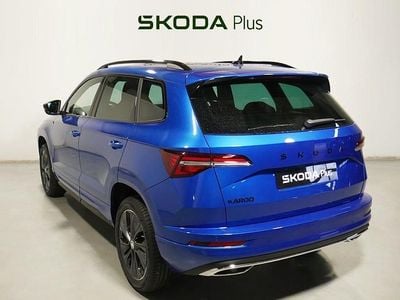 Azul Usado 2025 Skoda Karoq SportLine SUV | 33.800 € (Caro)