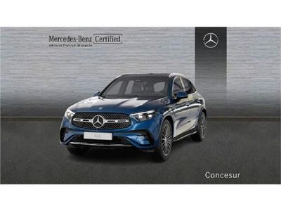 Usado Mercedes GLC300e AMG line 313 CV (230 kW) 2023 Azul espectra SUV