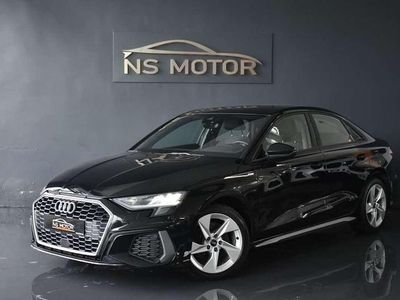Usado Audi A3 S-Line 110 CV (80 kW) 2021 Negro Berlina