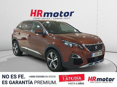 Usado Peugeot 3008 Allure 131 CV (96 kW) 2018 Marrón SUV